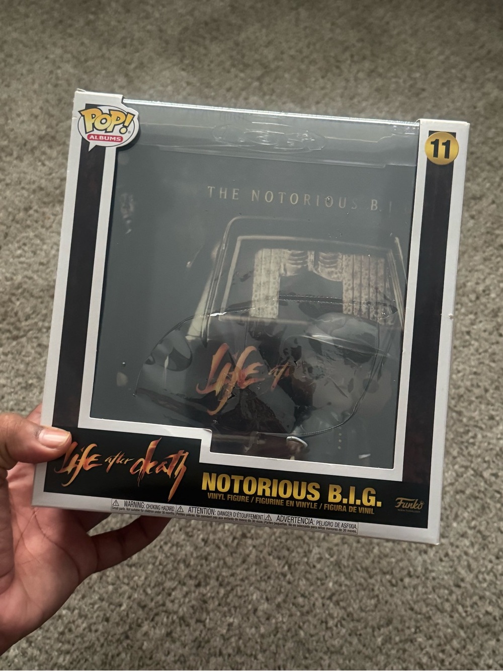 Funko Pop! Albums Notorious B.I.G. 'Life After Death' Black Box